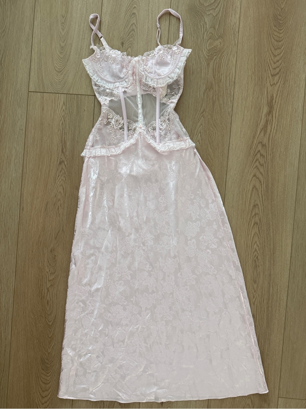 FOR LOVE & LEMONS Maribel Maxi Slip Dress - Picture 2 of 5